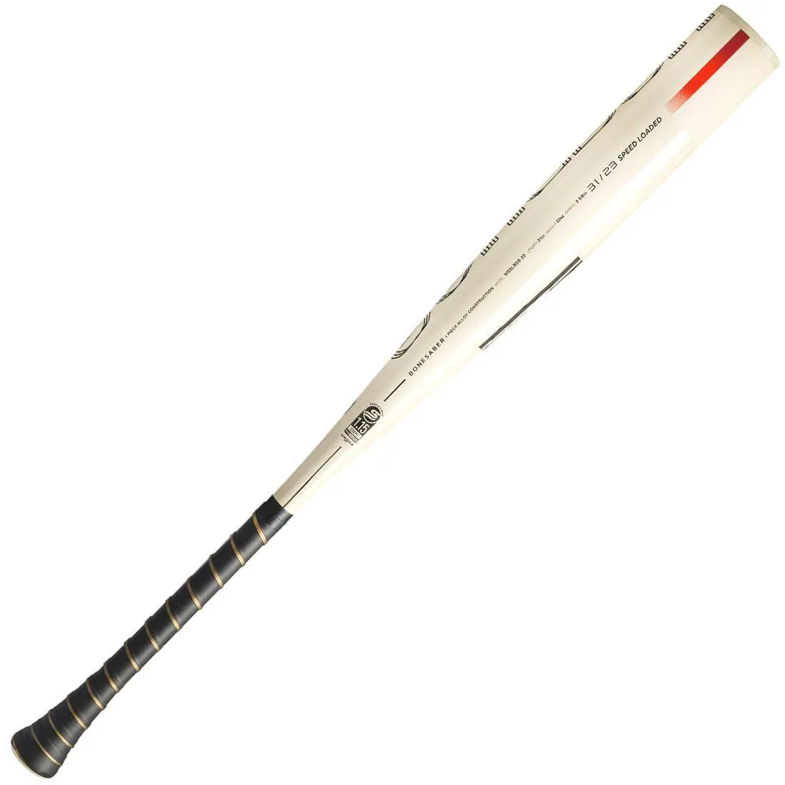 2023 Warstic Bonesaber 2 5/8" (-8) USSSA Baseball Bat: MBBSR23WH8