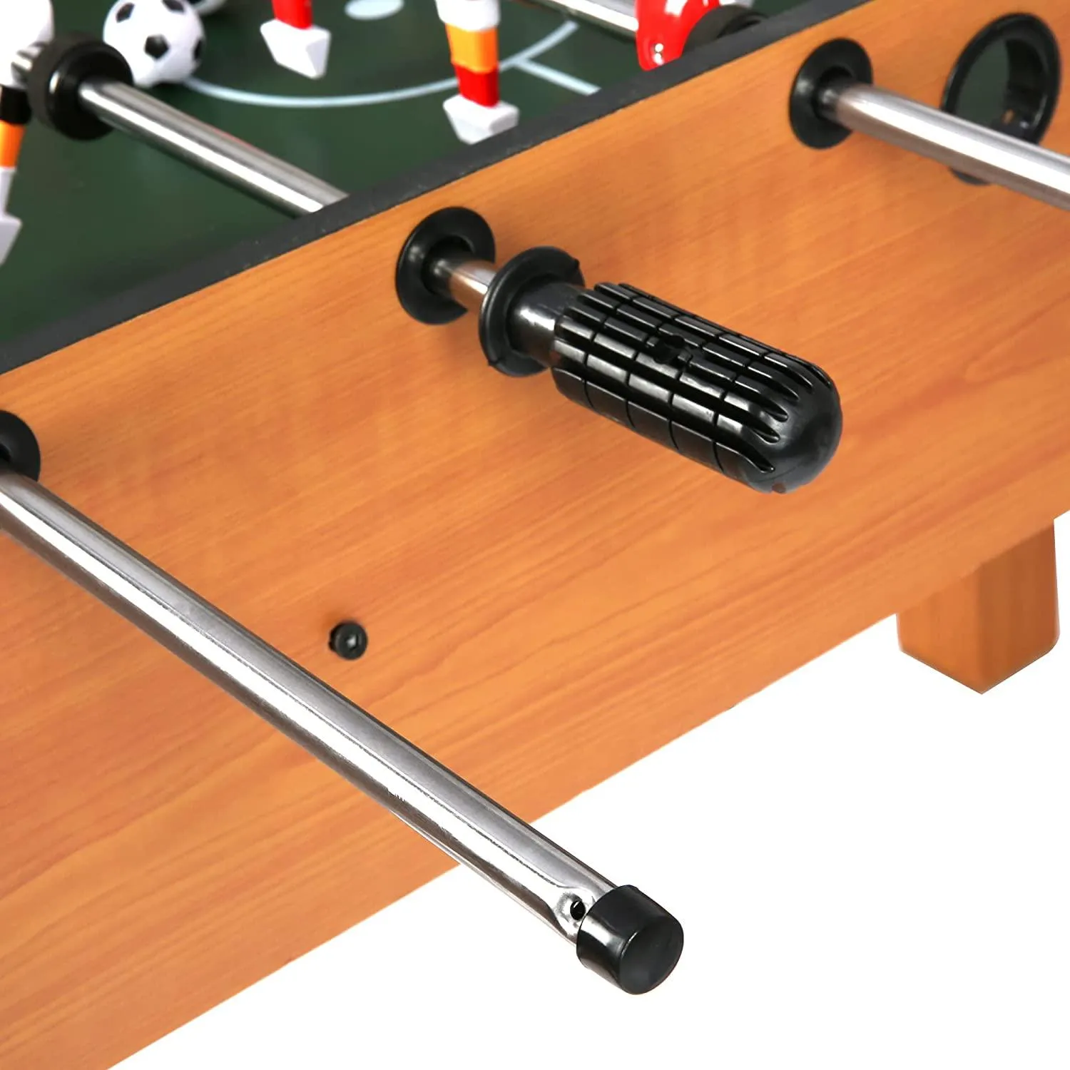 48" Foosball Game Table, Arcade Table Soccer w/ 2 Balls