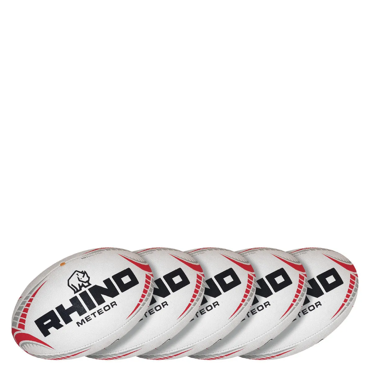 5pc Meteor Match Rugby Ball Bundle