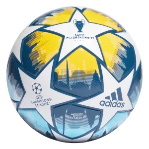 adidas Finale 22 UCL League Ball Blue/Gold/White