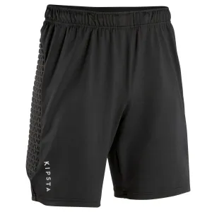 Adult goalkeeper shorts Kipsta F500, black