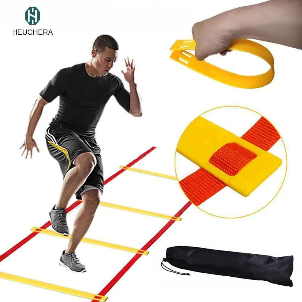 Agility Ladder for Soccer Speed Football Fitness Feet Training Durable Speed Training With Carry Bag Equipment adult or kids