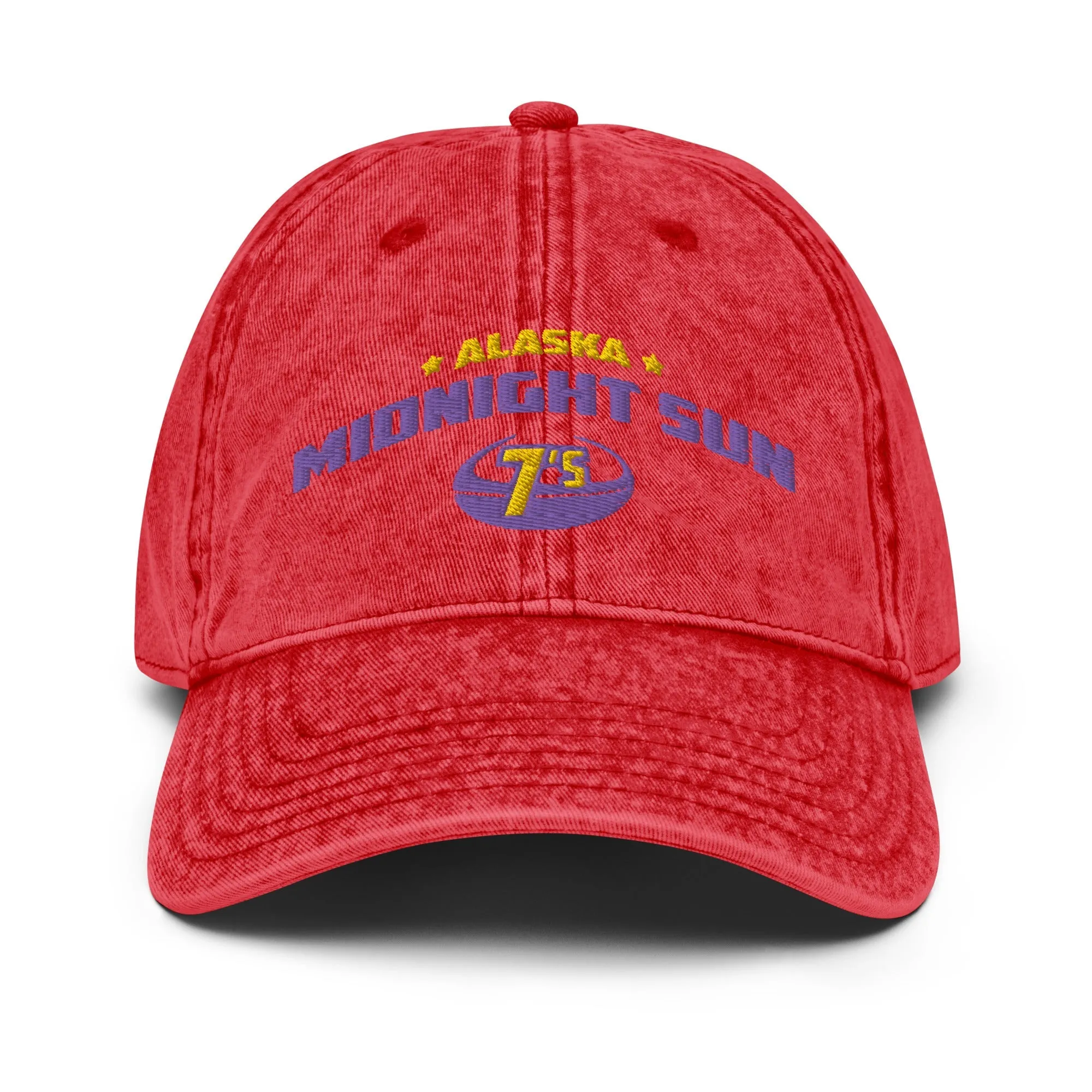 Alaska Midnight Sun 7's Vintage Twill Cap