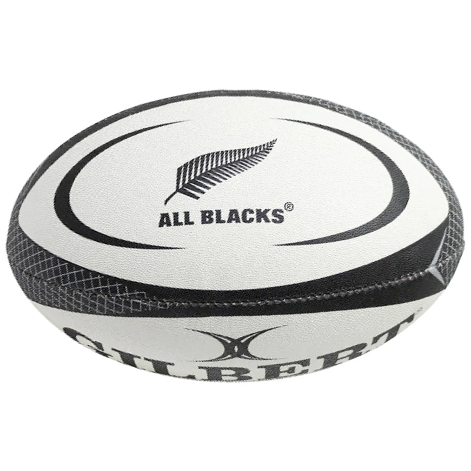 All Blacks Replica Match Rugby Union Ball Size 5 by Gilbert