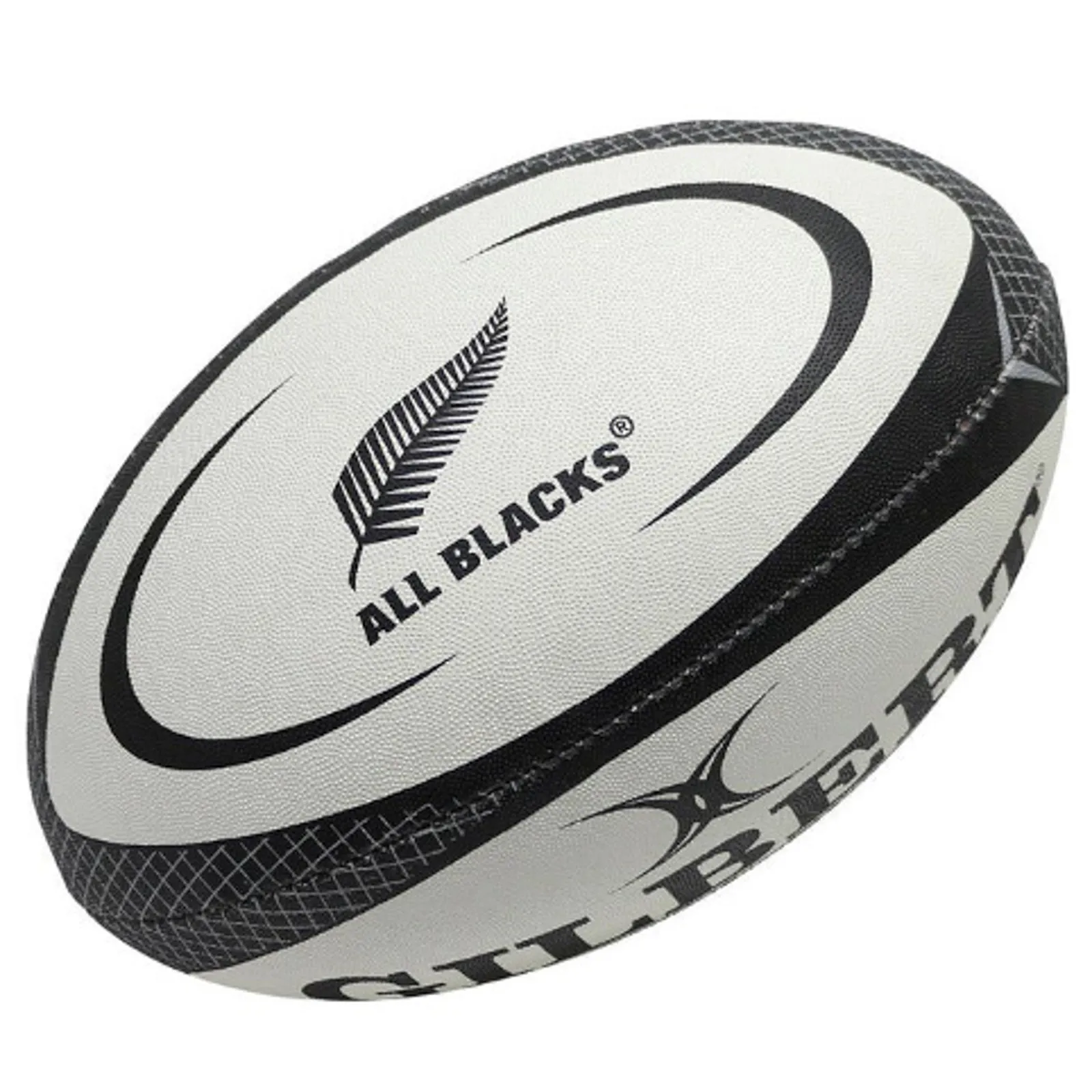 All Blacks Replica Match Rugby Union Ball Size 5 by Gilbert