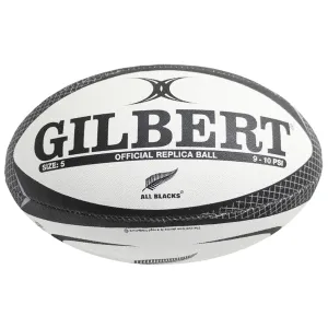 All Blacks Replica Match Rugby Union Ball Size 5 by Gilbert