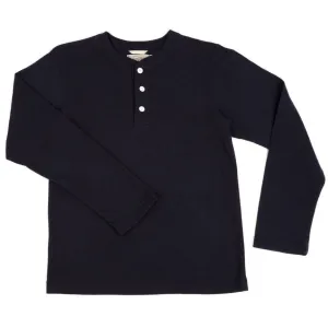 Archival Henley - Navy - Medium