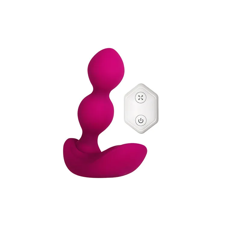 Bubble Butt Inflatable Vibrating Anal Plug