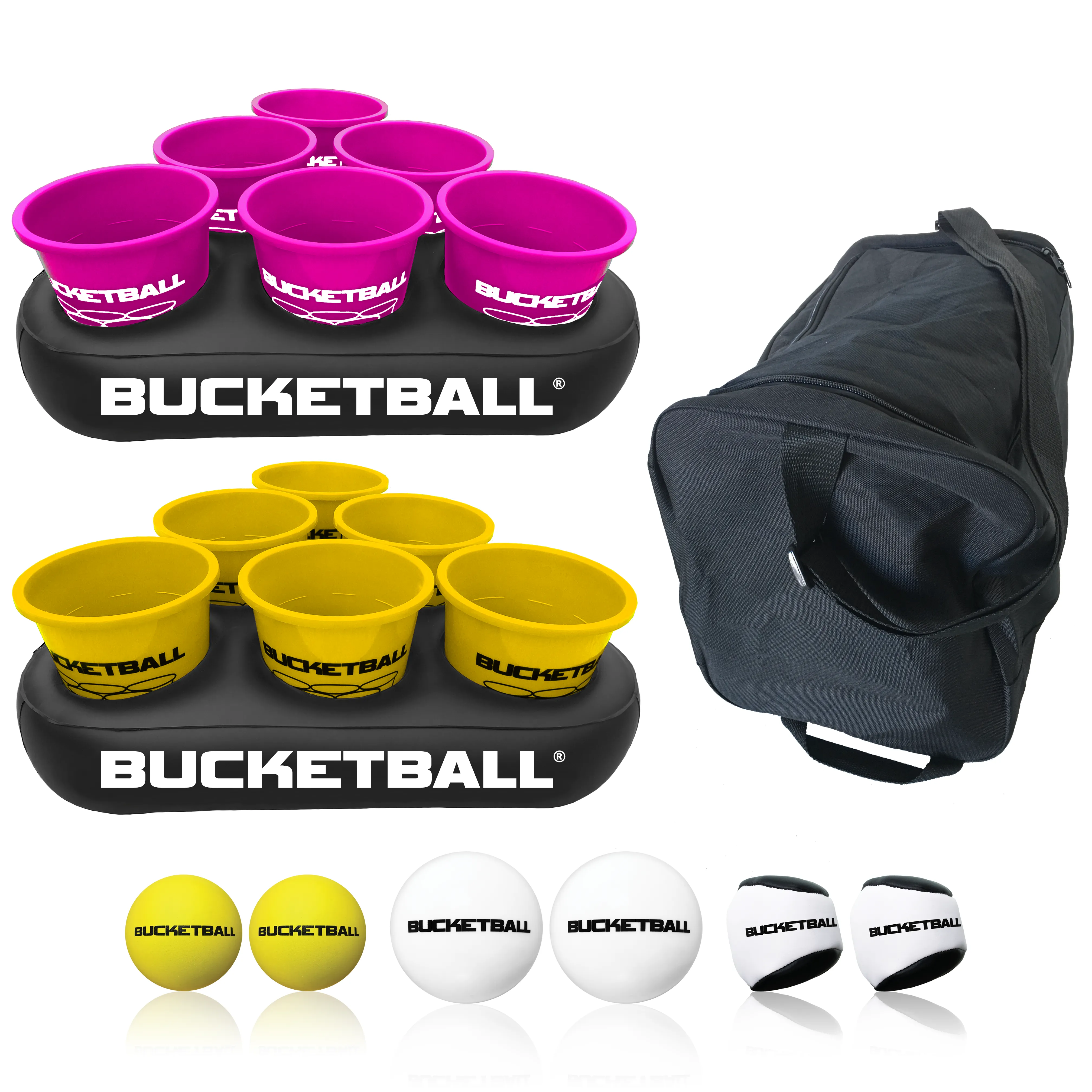 BucketBall - Team Color Edition - Party Pack (Pink/Yellow)