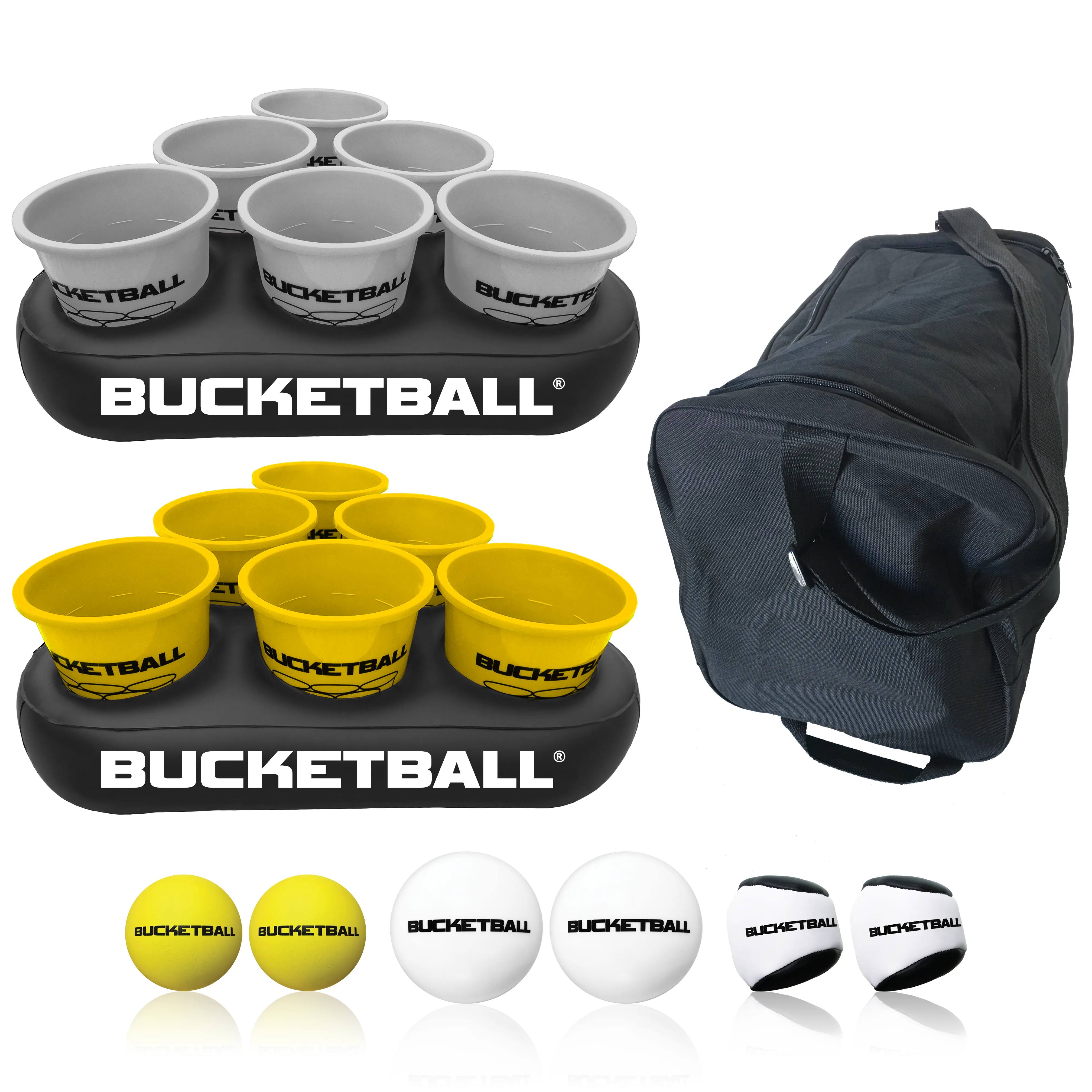 BucketBall - Team Color Edition - Party Pack (Silver/Yellow)