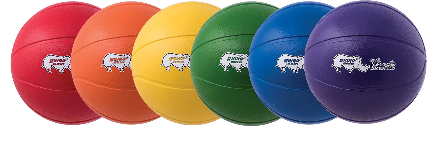 Champion Sports 9 Inch Rhino Skin Molded Foam Basketball