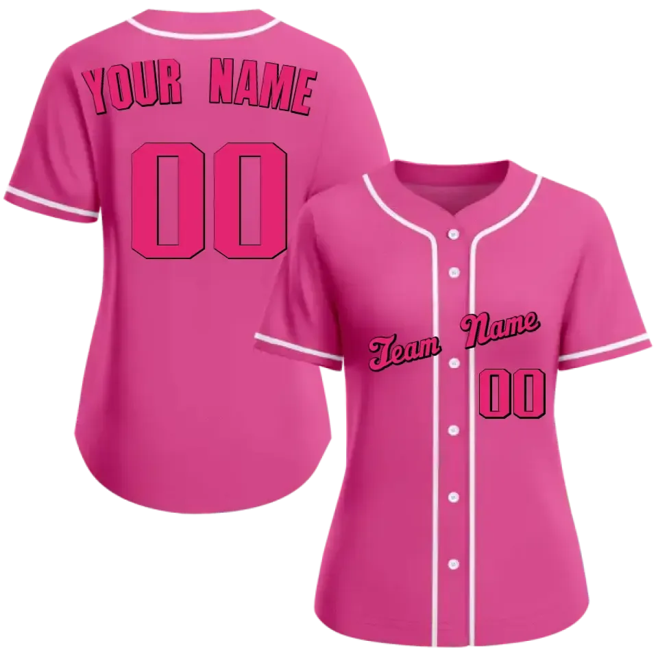 Custom Corporate Gifts, personalized team gifts Personalized Women Baseball Jersey, Custom Full-Button Fan's Jersey, Fashion, Comfortable Baseball Jersey,SFBJ01-2306001