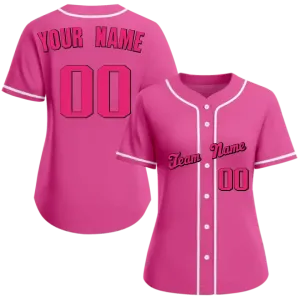 Custom Corporate Gifts, personalized team gifts Personalized Women Baseball Jersey, Custom Full-Button Fan's Jersey, Fashion, Comfortable Baseball Jersey,SFBJ01-2306001