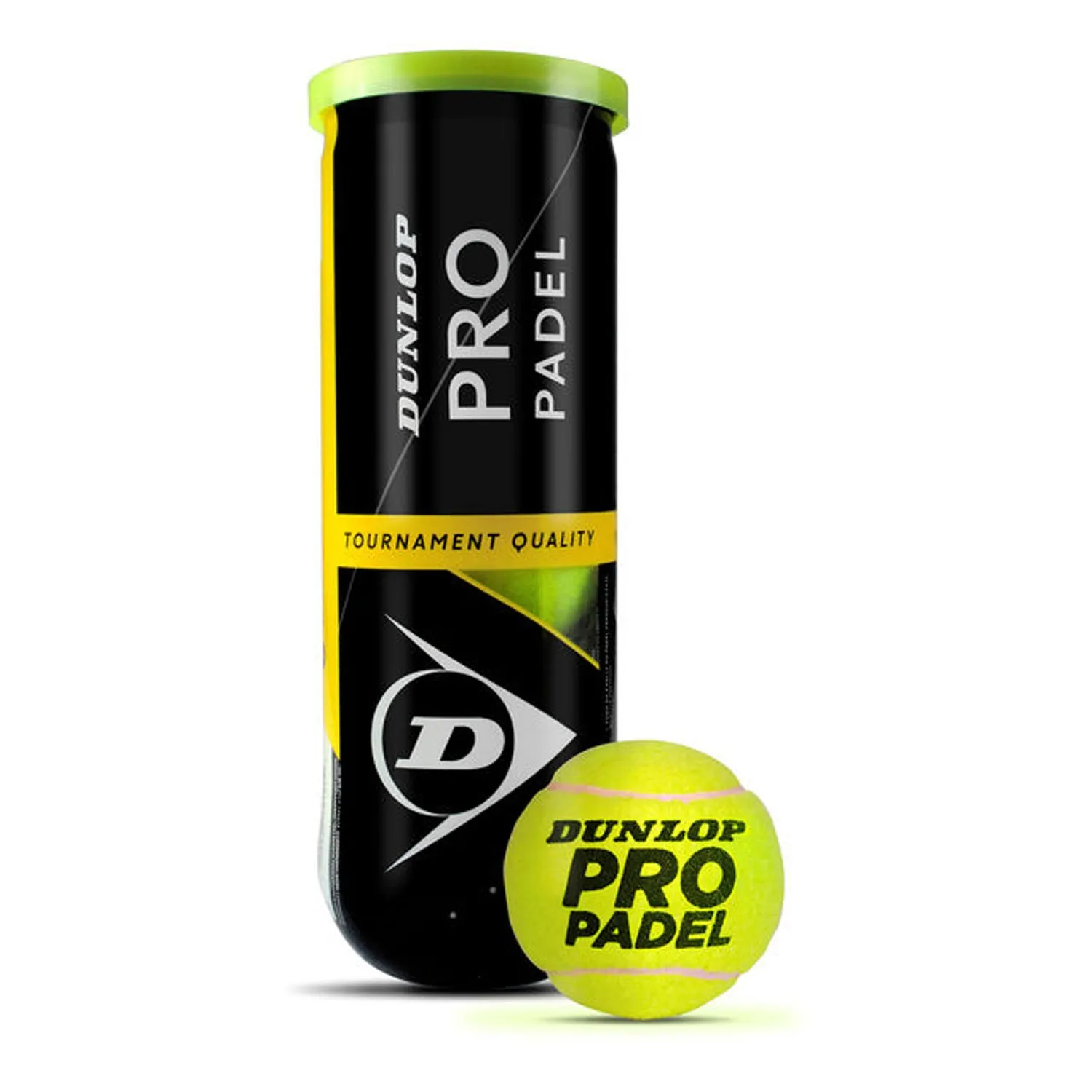 Dunlop Pro Padel Tournament Quality Balls Dozen (4 Cans)