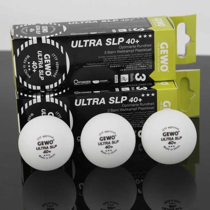 GEWO Seamless 3-Star Ultra SLP Table Tennis Ball