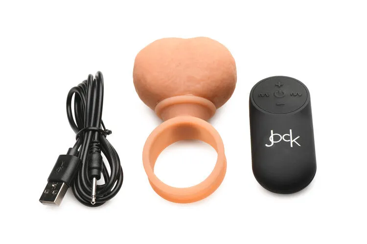 Jock Vibrating Silicone Balls - X Large