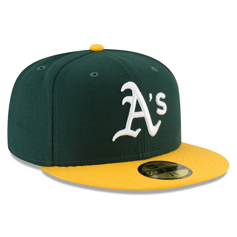 MLB Oakland Athletics New Era Authentic Collection Home On-Field 59FIFTY Fitted Hat