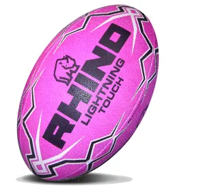 Rhino Lightning Touch Rugby Ball