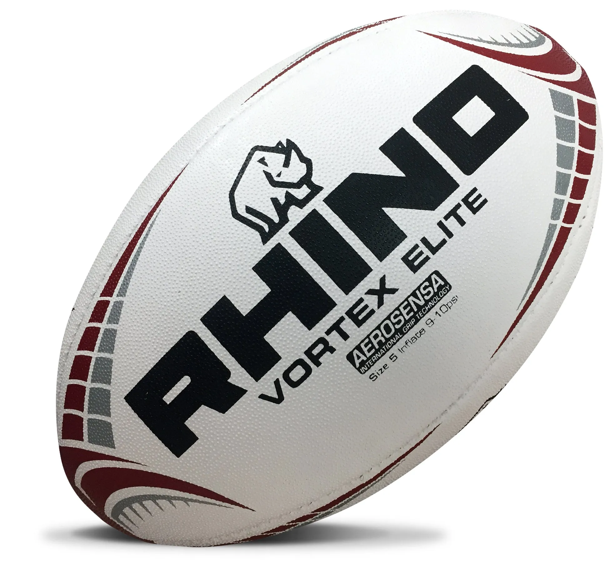 Rhino Vortex Elite Match Rugby Ball