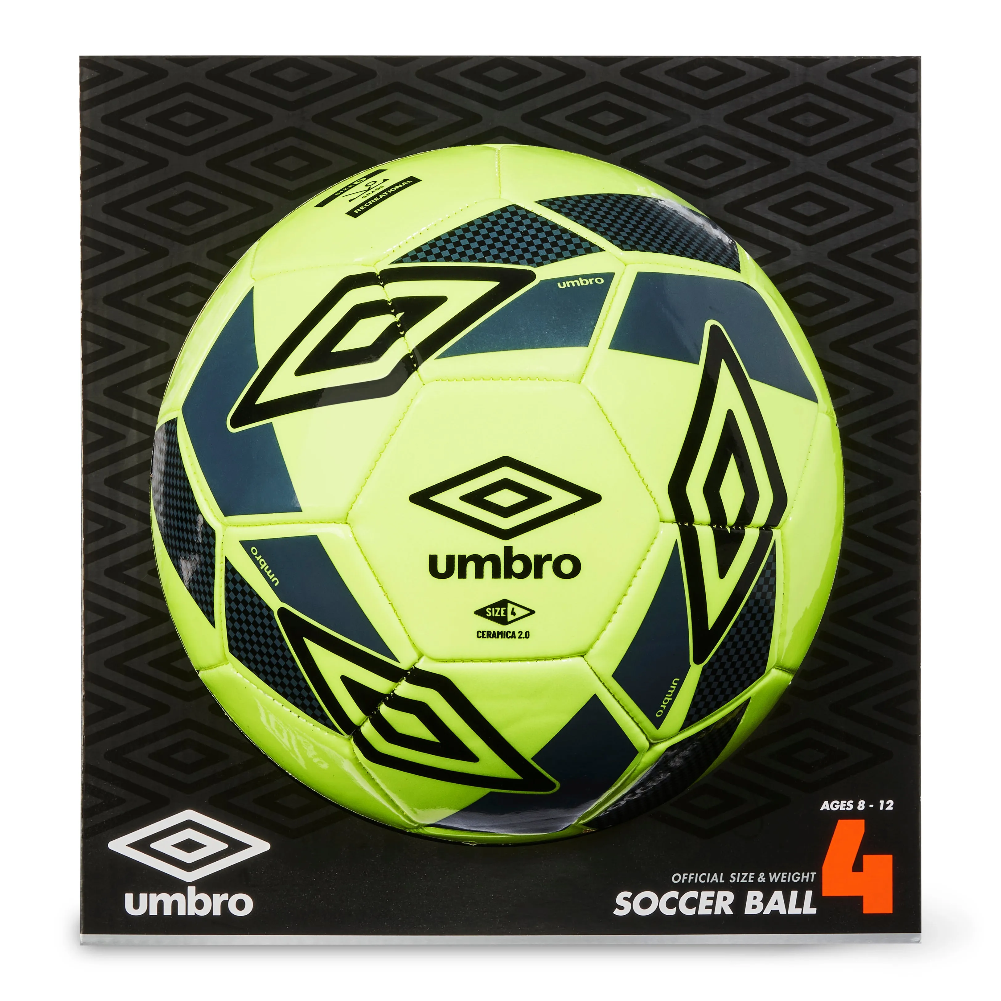 Umbro Ceramica Soccer Ball, Size 3,4,5 (Open Display Gift Box ) 1Pcs