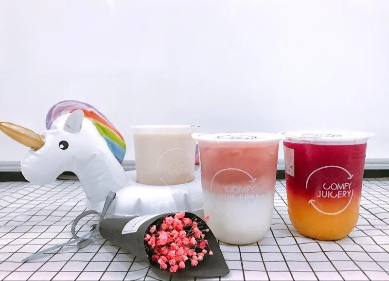 Unicorn Inflatable Floating drink holder Swimming Toy