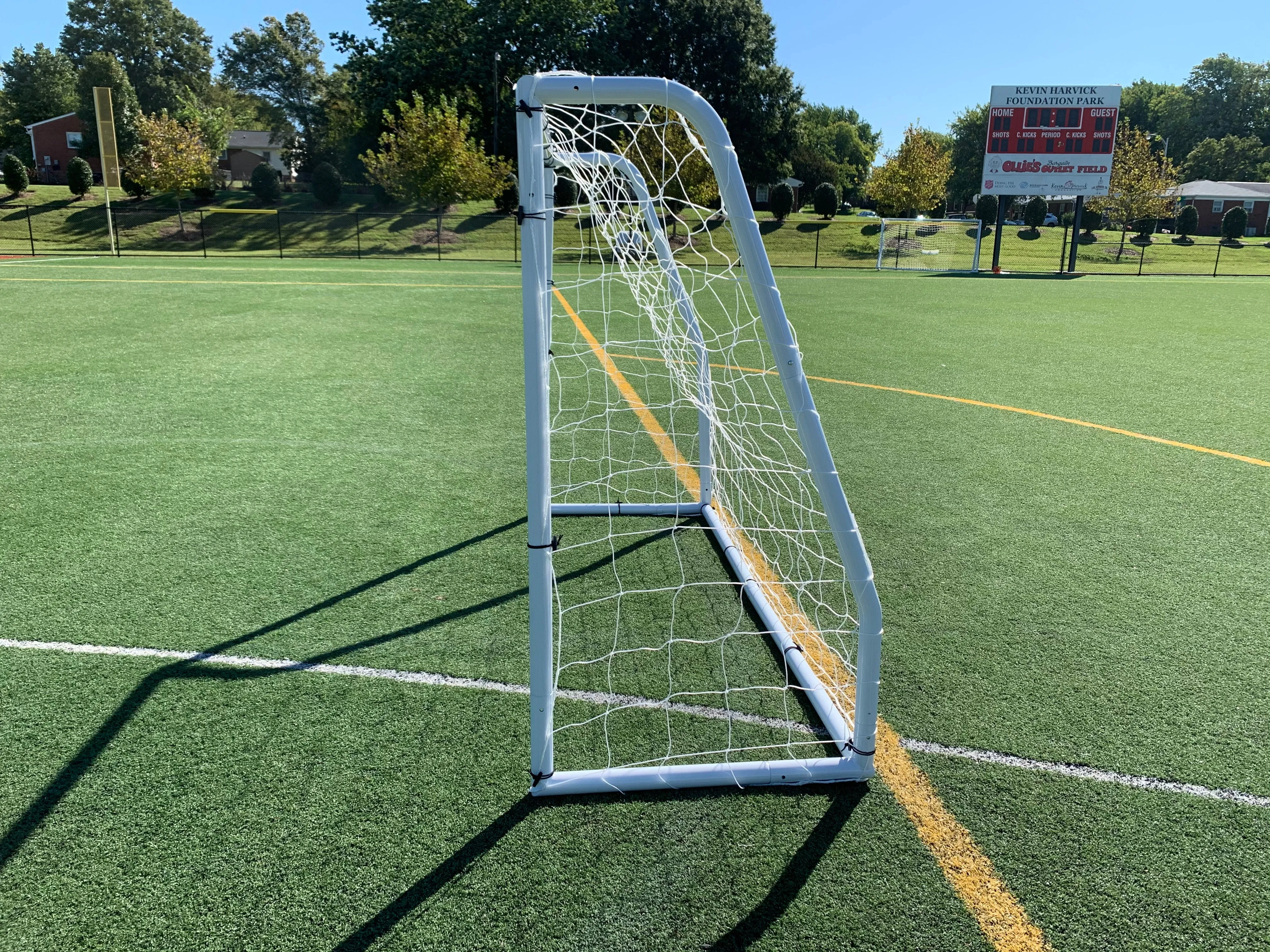 Vallerta® Premier 7 X 5 Ft. 2" Heavy Duty Steel Frame Goal w/Premium 4MM Net