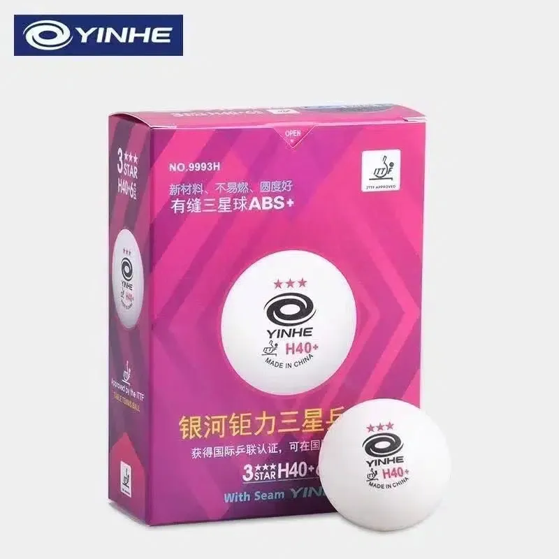 Yinhe H40  3-Star Table Tennis Balls with Seams